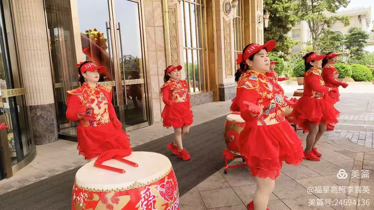 爱心鼓舞团婚庆打鼓表演